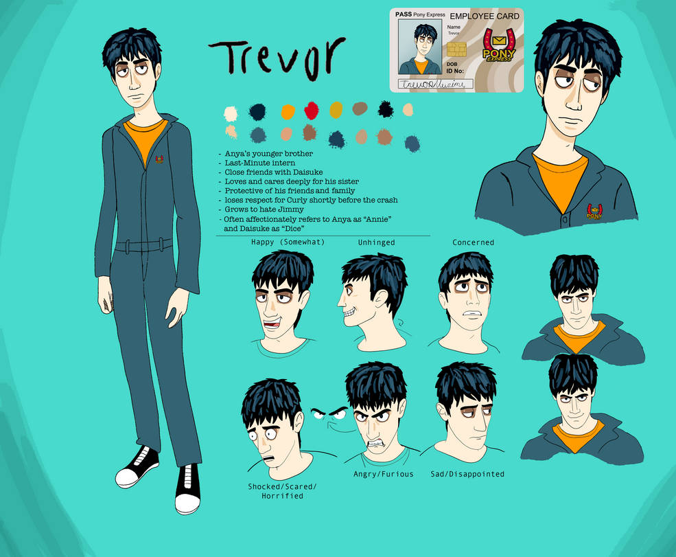 Mouthwashing OC Ref Sheet Trevor by Wolfboy1020 on DeviantArt
