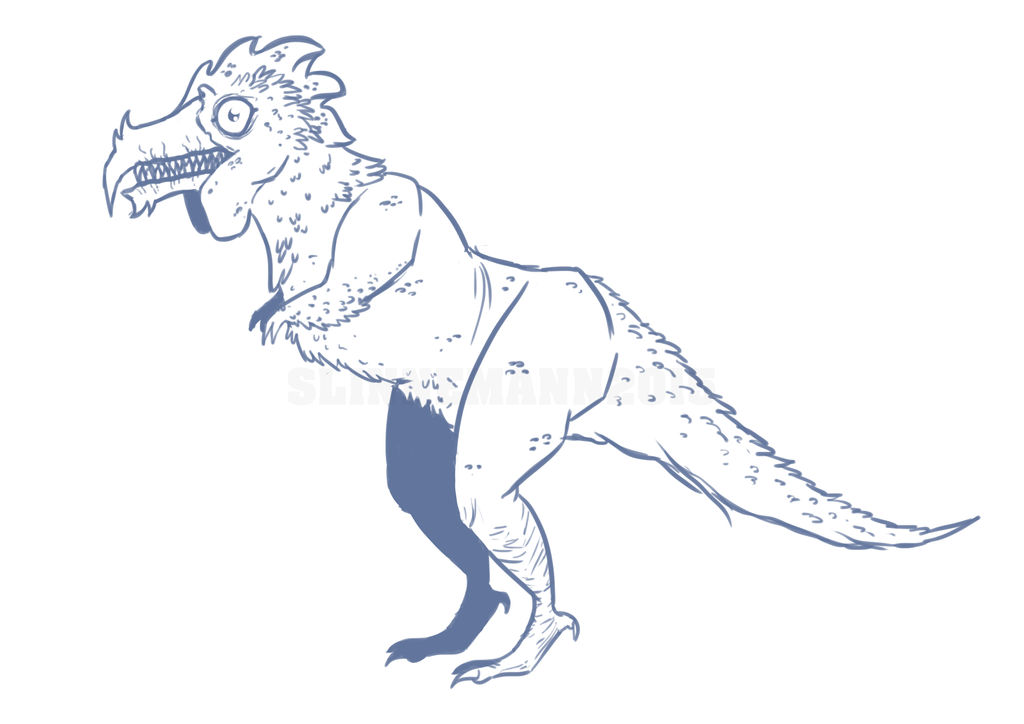 Chicken Rex T-Rex Chicken by SLinnemannArt on DeviantArt