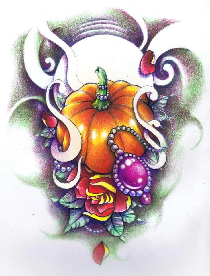 Jewelled Pumpkin