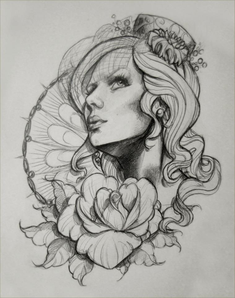 Tattoo Design Sketch 1