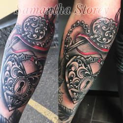 Locket Tattoo by Sam Storey