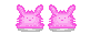 Bunny Slippers(Frontveiw Base)