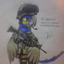 Private First Class (Hyacinth Macaw)