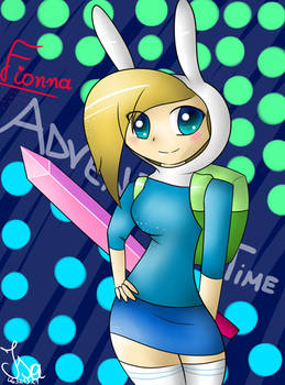 Adventure Time Fionna-Anime