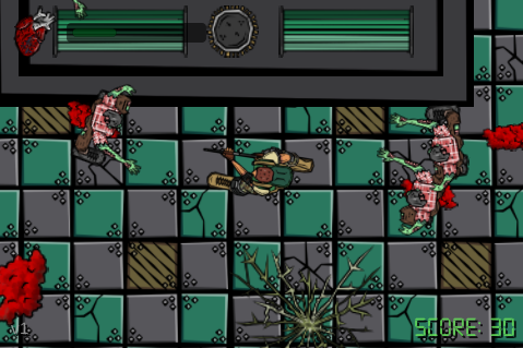 Zombie Shooting Games 2D - Modelo / Projeto Completo de Jogo