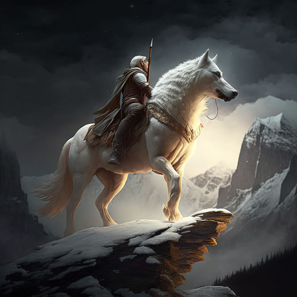 wolf rider 01 by PiratskaSestka on DeviantArt