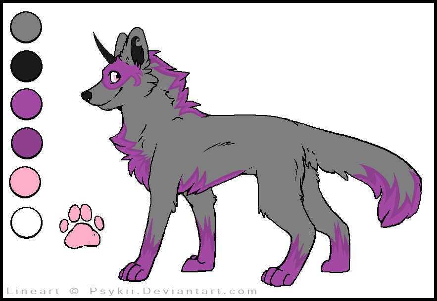 Uniwolf Adoptable! (SOLD)