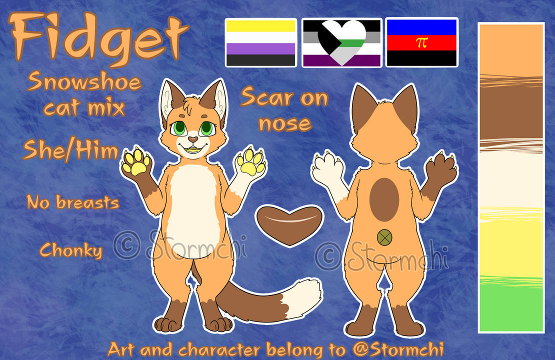 Deviantart Fidget Fidget Ref 2022 by Stormeko on DeviantArt