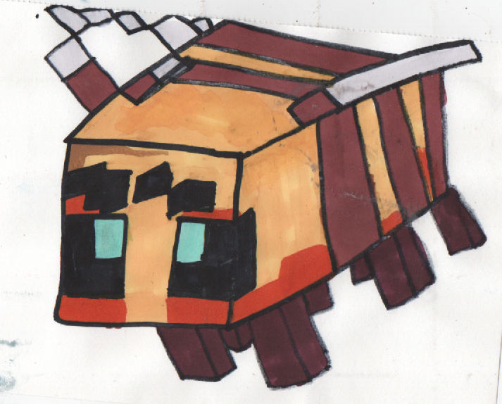 Minecraft Bee Deviantart Minecraft Bee by Colby-Chan on DeviantArt