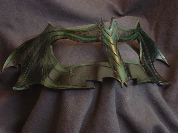 The Bat: black + green