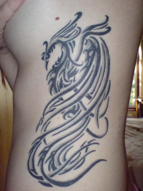 Tribal Phoenix Tattoo by P-h-o-e-n-i-x-89 on DeviantArt
