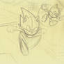 Classic Sonic and Tails Sketch