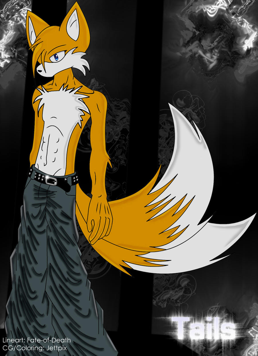 Tails Headshot Tails: collab by Jettpix on DeviantArt