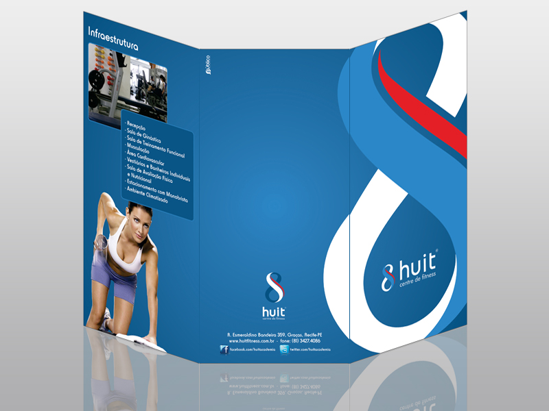 Folder frente - Academia Huit