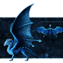 [CLOSED] $.Aquamarine.$ - Gem Dragon for Sale!