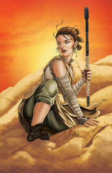 Rey by Dannith , Colors by Brad Eastburn