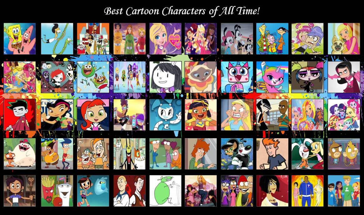 Best Cartoon Characters of All Time(JS123 Version) by Jazzystar123 on  DeviantArt