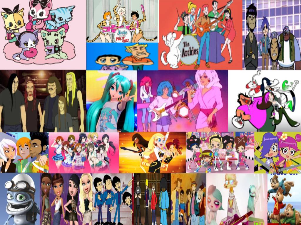 Animated Virtual musical groups bands (Collage) by Jazzystar123 on DeviantArt Animated Virtual musical groups bands (Collage) by Jazzystar123 on DeviantArt