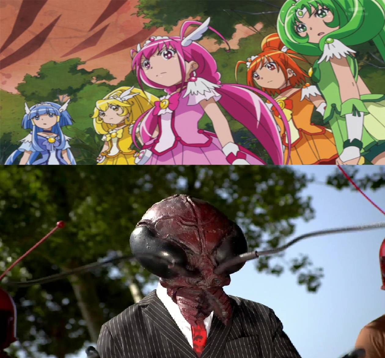 Manant Glitter Force Warriors Vs ManAnt by Jazzystar123 on DeviantArt