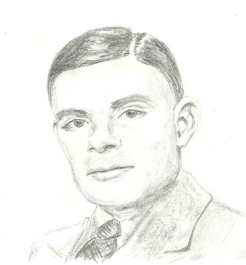 Alan Turing by lgk221B on DeviantArt