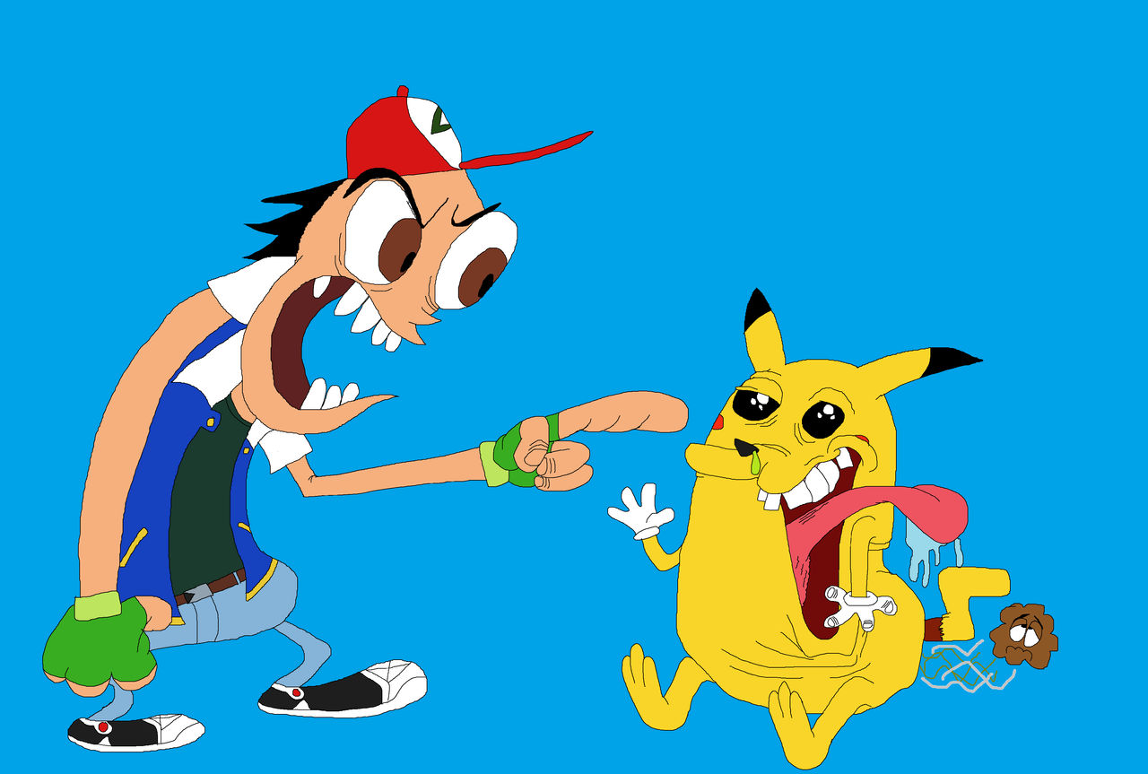 Ash Renum and Stimpachu by RanKam on DeviantArt