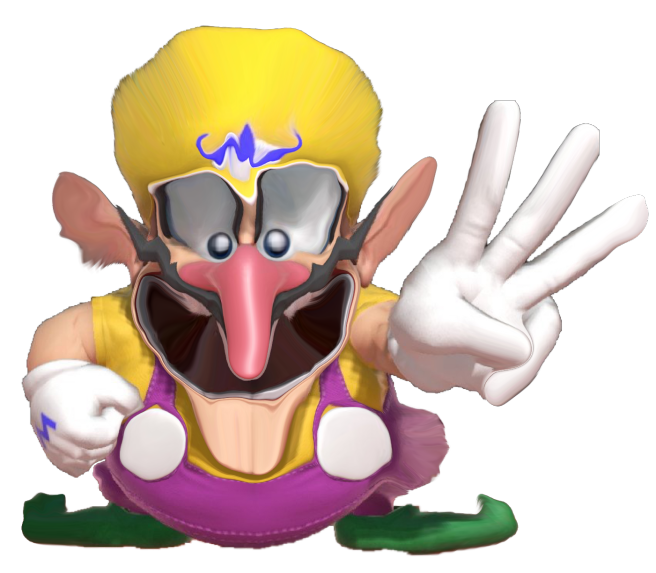 Cursed Wario by RanKam on DeviantArt