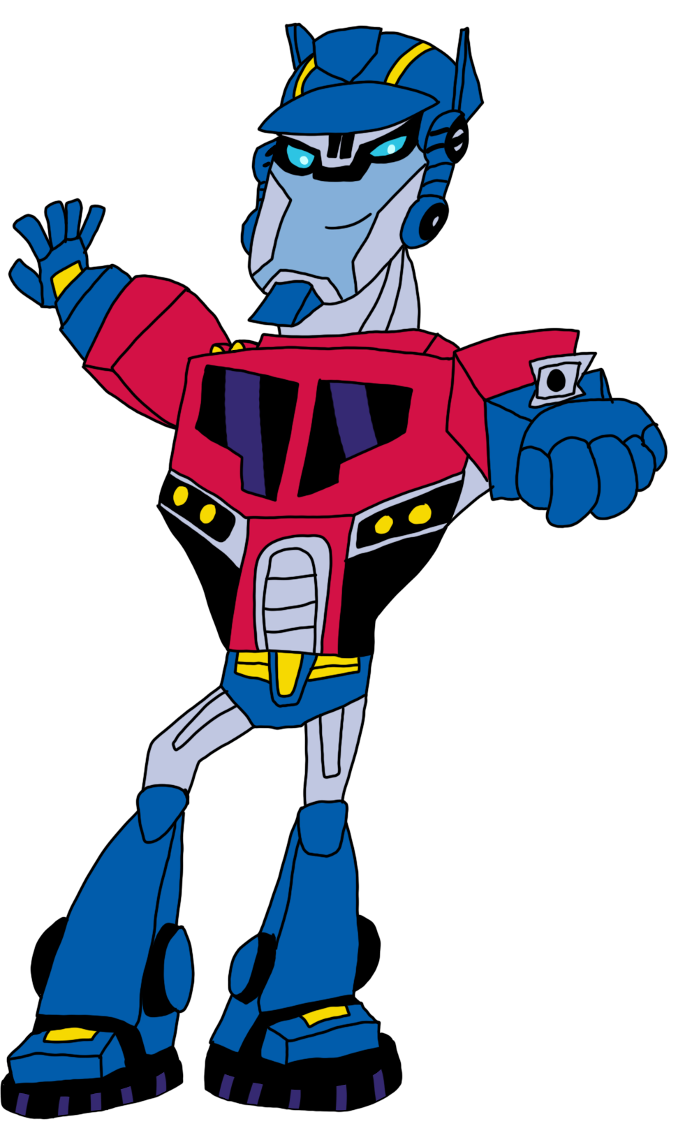 Animated Optimus Prime in Waymantale by RanKam on DeviantArt