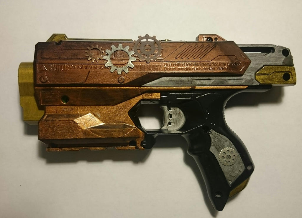 Steampunk Nerf Gun (Side View)