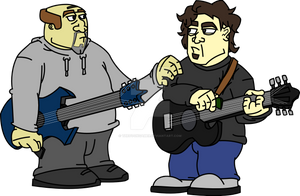 Rock music? HOW TENACIOUS! [VECTORMARIZED]