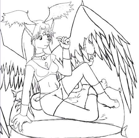 WIP - Domi Aensland - Lineart by tranquillitystar