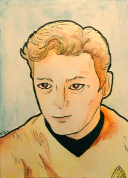 ACEO 182 - James T. Kirk