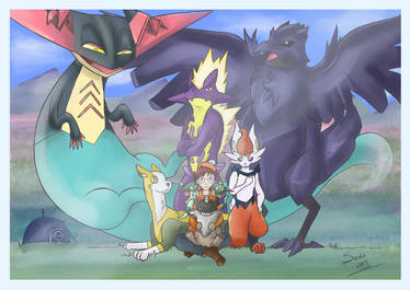 .:Pokemon Shield final team:.