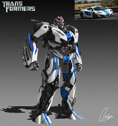 AUTOBOT Smokescreen - (TF Movieverse)