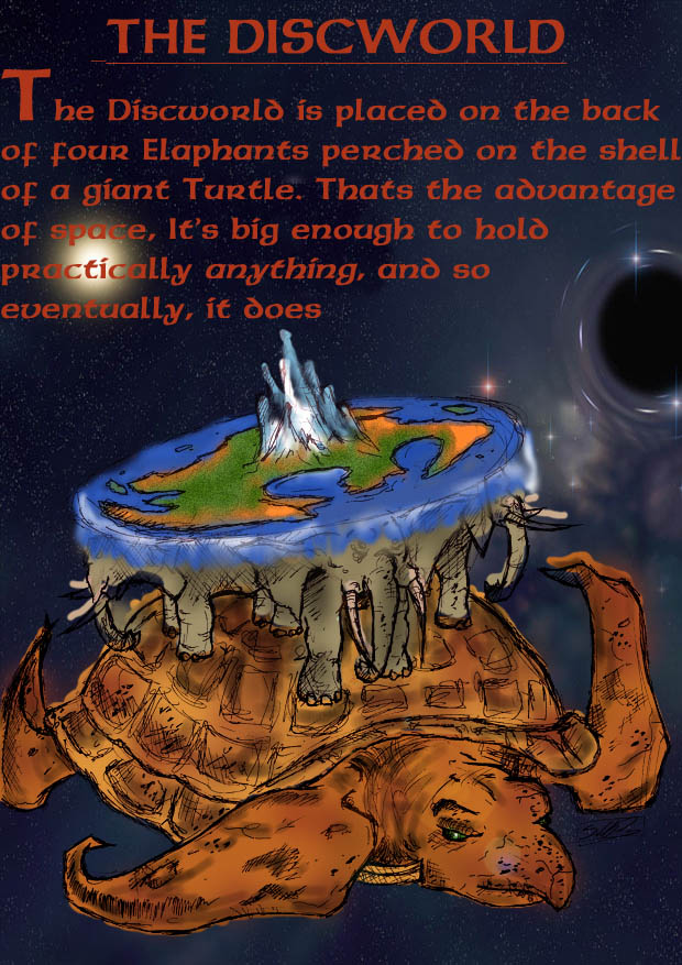 Deviantart Discworld The Discworld by Stu-FG on DeviantArt