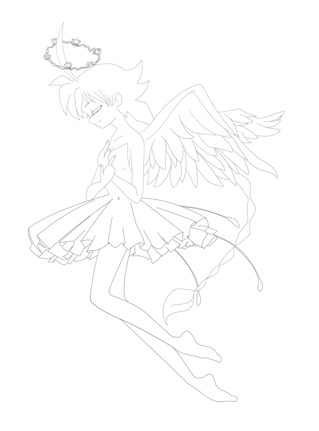 Swan Lake Lineart