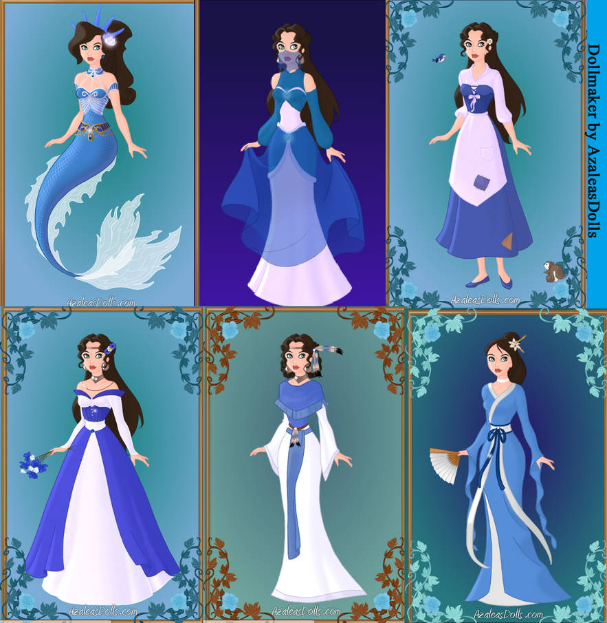 Disney Princess Chart by AzaleasDolls on DeviantArt