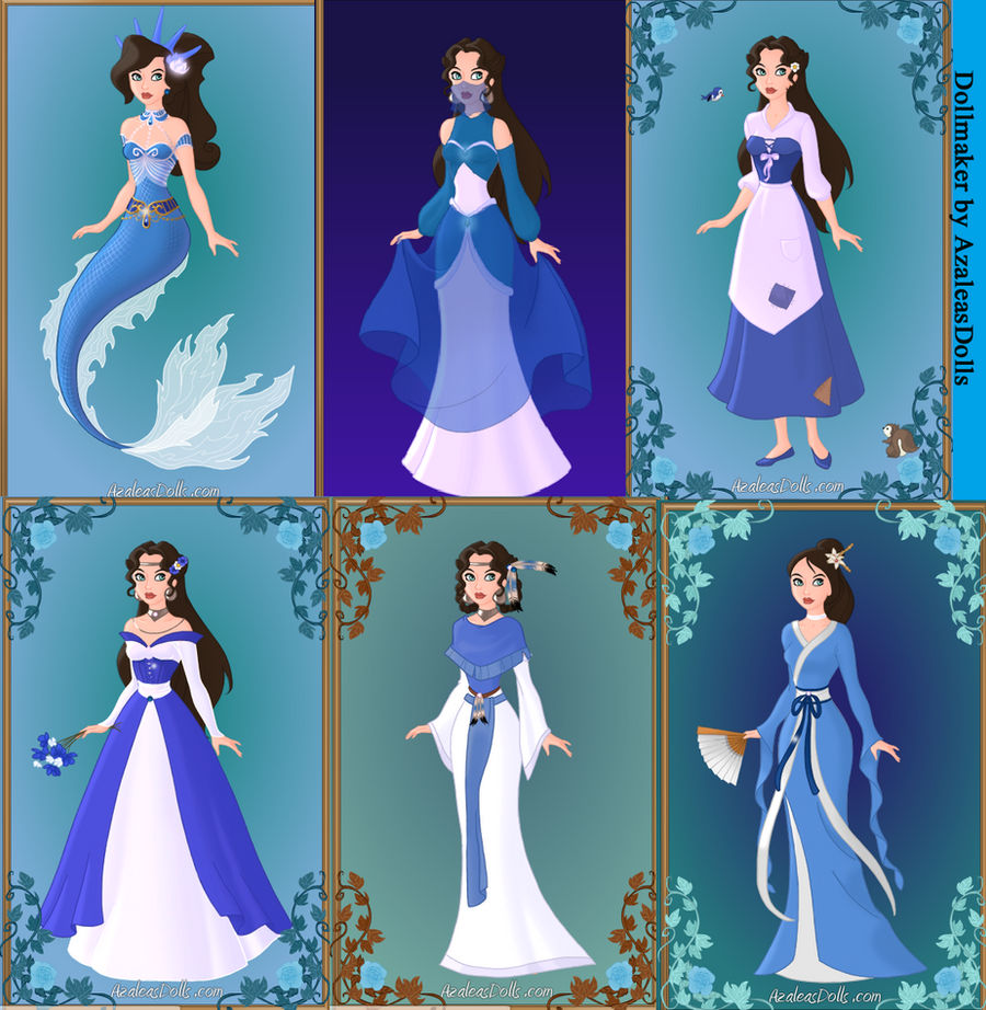 Leyandra - 6 Disney Themes (Maker by AzaleasDolls) by ratfratz on