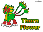 OC-Thorn Flower by WingedKnight7