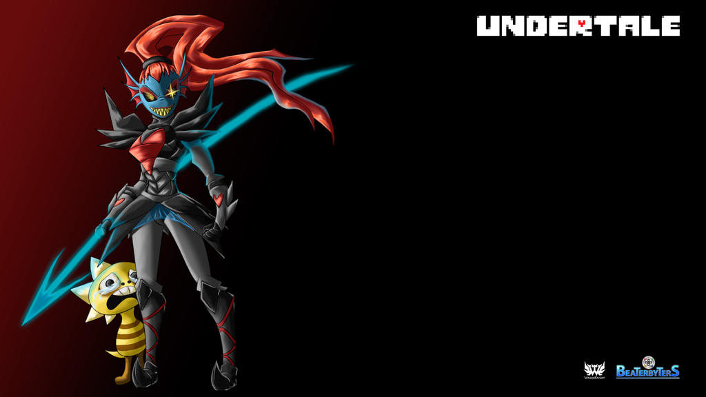 Wallpaper Undyne the undying by WingedKnight7 on DeviantArt