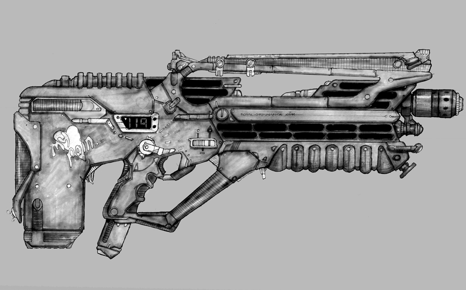 Pulse Rifle Type Weapon