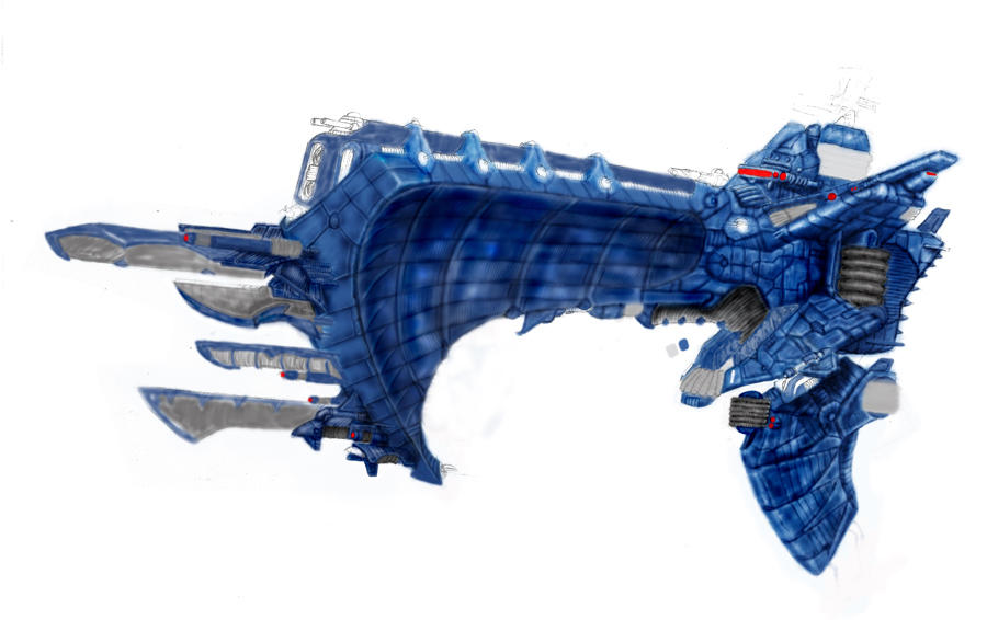 Battle Cruiser unfinished. by Richard-Daborn on DeviantArt