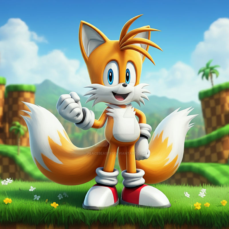Op Tails COMMISSIONS OPEN! - Tails standing 1 by PeaceBeast92 on DeviantArt
