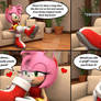 Amy Rose Smells Her Big Boot!