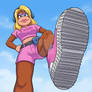COMMISSIONS OPEN! - Candy Kong Steps On You!
