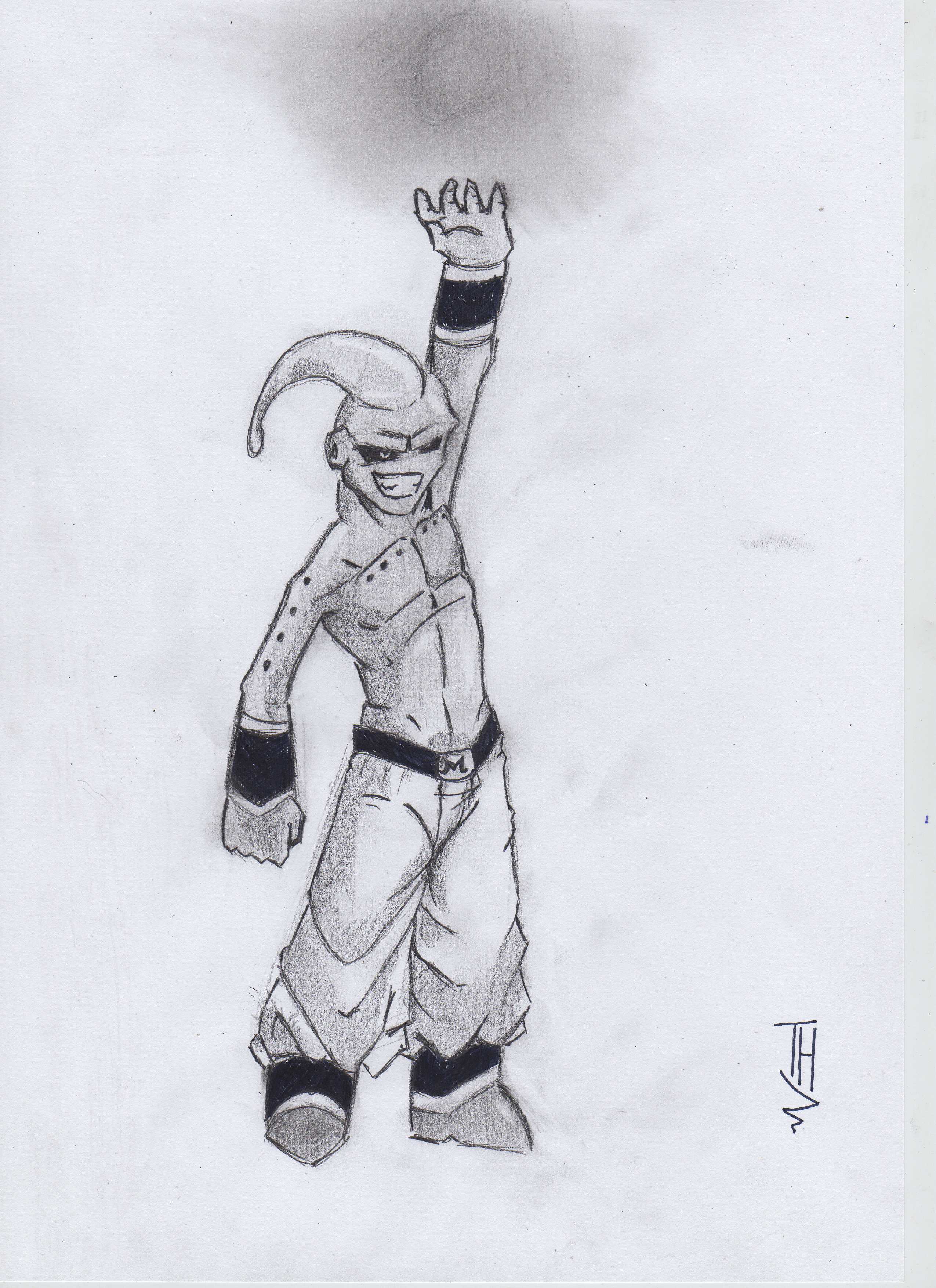draw Kid buu by PunkBoy95 on DeviantArt
