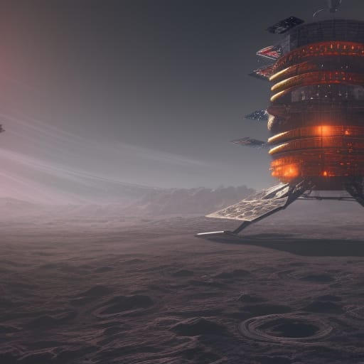 Moonbase by aiArtCollage on DeviantArt