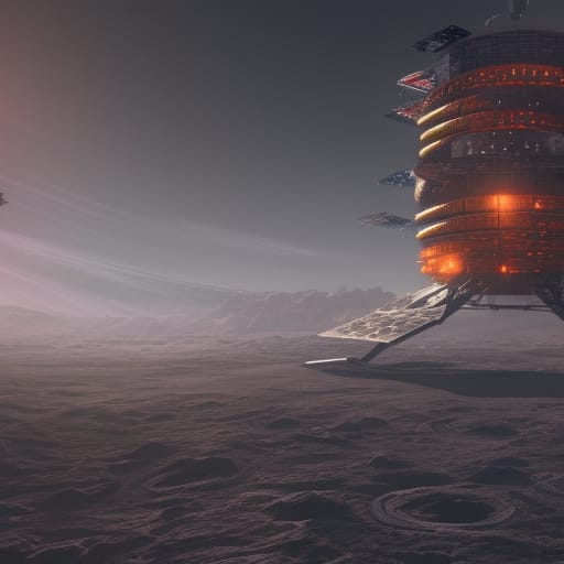 Moonbase by aiArtCollage on DeviantArt