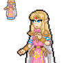 Princess Zelda Sprite Smash Ultimate Style