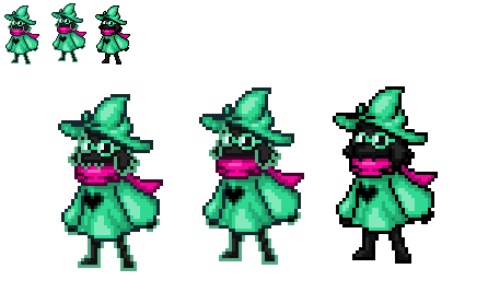 Ralsei sprite (Dertarune) by alexmauricio407 on DeviantArt