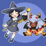 adeleine and taranza halloween costumes (kirby )